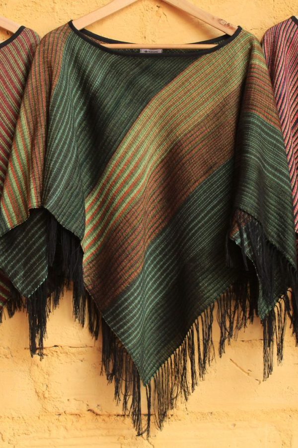 Ruana cuello bandeja